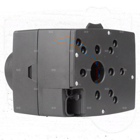 Zawór obrotowy trójdrogowy AFRISO ARV 384 Vario ProClick, mieszający, Siłownik elektryczny ARM 343, DN 25