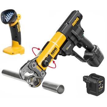 REMS Akku-Press 14V Basic-Pack +Aku 5,0 Ah + Latarka akumulat