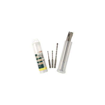 Zestaw dłut i Wierteł udarowych SDS plus, 5 elementów