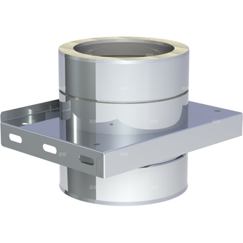 Płyta fundamentowa dla wsporników pośrednich JEREMIAS 205-DWETN07 stal nierdzewna fi 225 mm