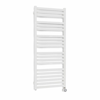 CONCEPT Grzejnik el. Malta 960/400, biały mat, podł ES, kabel prosty bez wtyczki z maskownicą