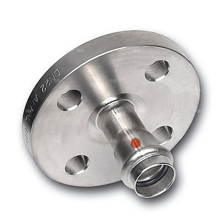 Kołnierz zaciskowy SANHA NiroTherm Press stal nierdzewna DN 40 (42 mm)