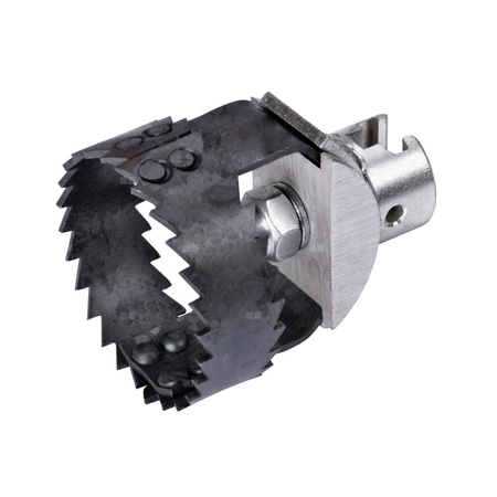 Dwukierunkowy obcinacz korzeni z łącznikiem 32 mm, D=90 mm