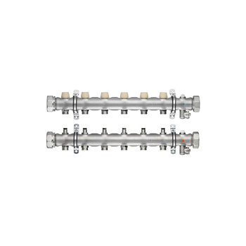 Kermi x-net rozdzielacz IFH FI-13 do 13 obwodów, długość 1190 mm