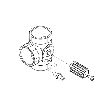 Adapter do siłowników ARM ProClick na zawory: WITA H6, WITA H10, WITA Minimix