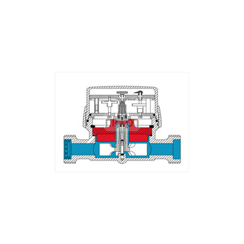 Wodomierz jednostrumieniowy suchobieżny z nadajnikiem impulsów REED SIMPLE, typu GSD5-R DN 15 Q3=2,5 m3/h R100/50, Tmax: 90st.C, L=110 mm