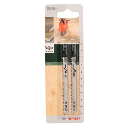 Brzeszczot do wyrzynarek, HCS, U 101 B Clean for Wood