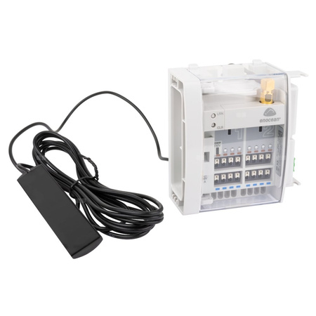 Moduł sterujący bezprzewodowy z anteną zewnętrzną AFRISO RM F2A CosiTherm do systemu sterowania instalacji domowej