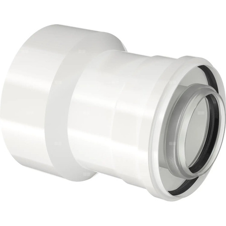 Złączka redukcyjna (2733), fi80/125-fi60/100, koncentryczna, PP