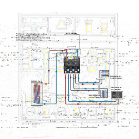 Grupa pompowa AFRISO PrimoBox AZB 311 GZ x GW 3/4'' x 3/4'', z zaworem termostatycznym, z izolacją
