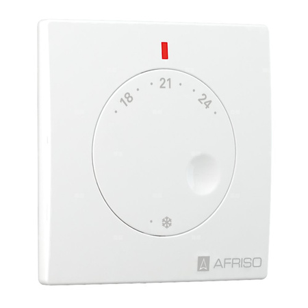 Czujnik temperatury HVAC ścienny AFRISO R D CosiTherm (pokój), zakres pom. -20-60'C
