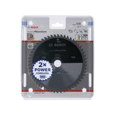 Ostrze do piły tarczowej bezprzewodowej Standard for Aluminium 184 x 2 / 1,5 x 16 T56