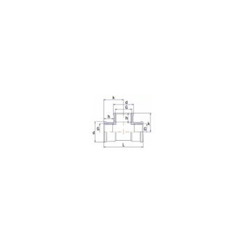 Trójnik UNIPAK mosiądz 1 1/4'' GW