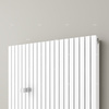 Grzejnik dekoracyjny Kermi®Carré Plus® 1600x595x86, 1839W, podł. 6998, RAL 9005 SFE