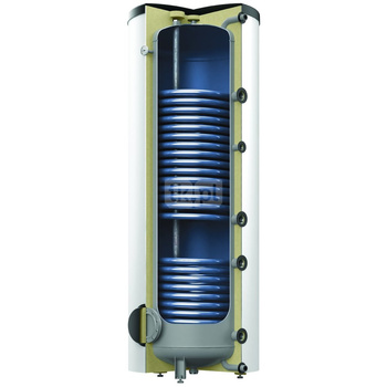 Pojemnościowy podgrzewacz wody Storatherm Aqua Heat Pump AH 400/2_C 2 wężownice, biały, klasa energetyczna C