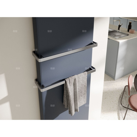 Grzejnik KermiX2 Verteo Plan typ 22 1200x102x700 biały, 10 bar, z osłonami bocznymi