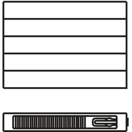 Grzejnik płytowy typ 21 KERMI V-HHV QN1756(R), bez osłony wym. 420 x 1900 mm, kolor biały, moc 1756 W