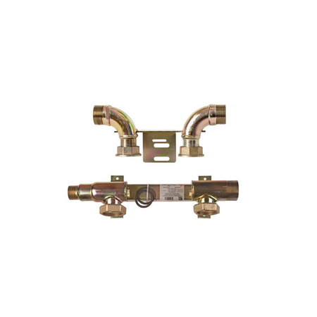 Monozłącze pod gazomierz G10/G16, 280mm, GZ 5/4” x GZ 2” - w poziomie