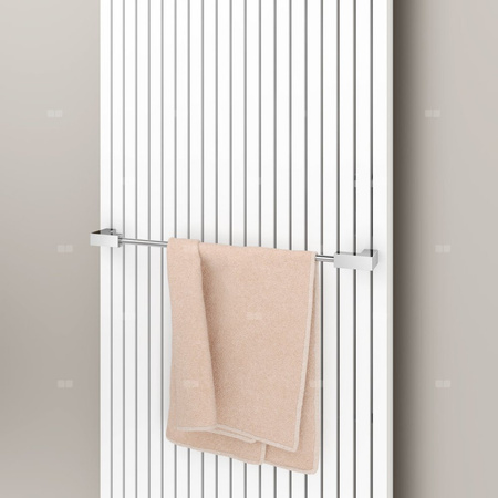 Grzejnik dekoracyjny Kermi®Carré Plus® 1400x415x86, 1179W, podł. 6998, RAL 9005 SFE