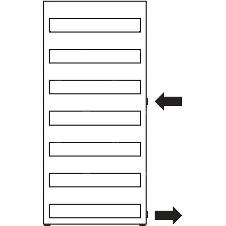 Grzejnik dekoracyjny Kermi Casteo-D 987x600x30 srebro bł., prawy, rozstaw przyłączy 900