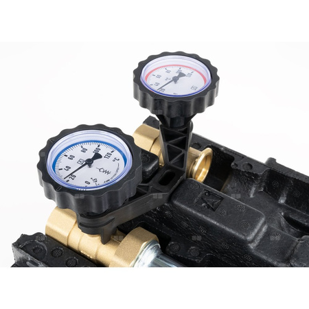 Grupa pompowa AFRISO PrimoTherm K 180-2 DN 25 3-WM GZ x GW 1 1/2'' x 1'', z zaworem mieszającym