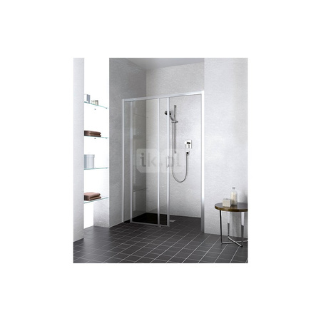 Kermi drzwi przesuwne Liga D2L 1300x 2000 BV: 1260-1310 SIMG ESG klar Clean