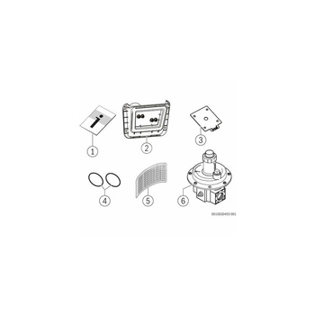 Zestaw przezbrojeniowy na gaz płynny (P) dla kotłów o mocy nominalnej 150 kW