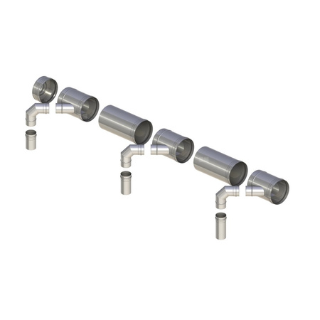 Zestaw kaskadowy TERMET, maksymalna ilosć urządzeń: 4