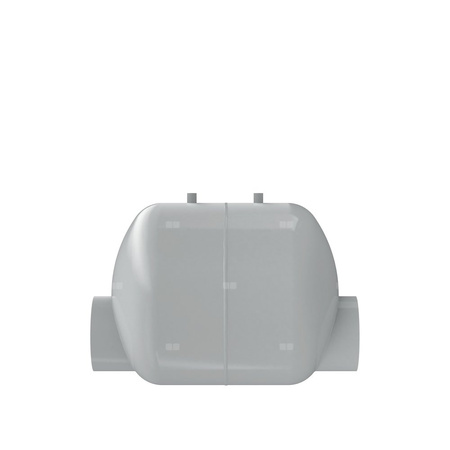 Separator mikropęcherzy REFLEX LA 150, 10 bar / 110'C, DN150/PN16, kolor: szary