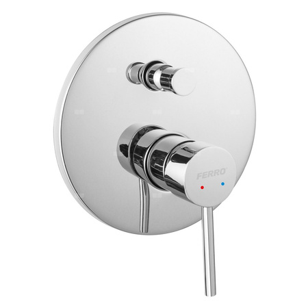 Bateria podtynkowa FERRO FIESTA 2-funkcyjna, kolor chrom