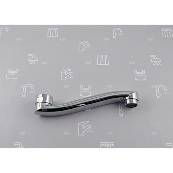 WYLOT KOMPLETNY DO BAT. UMYWALKOWEJ ŚCIENNEJ KRZEM, L=150 MM Z NAPOWIETRZACZEM