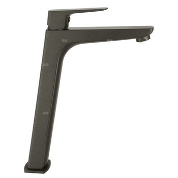 VITTO VERDELINE bateria umywalkwa nablatowa, gun metal