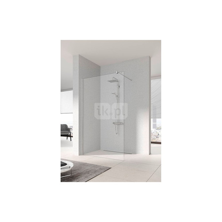 Ściana boczna prysznicowa KERMI MENA TPF SWS SR Opaco Clean 1800 mm x 2000 mm