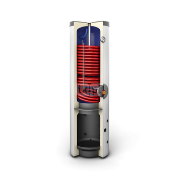 Zbiornik kombinowany do pomp ciepła SG(K) Complete 250/135 l., stojący, poliuretan, skay biały