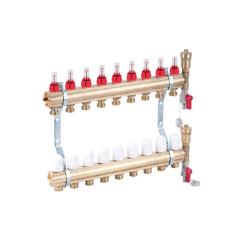 PHA-107 3-obwodowy PN6 Rozdzielacz CuZn