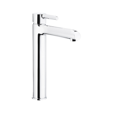 Bateria umywalkowa stojąca nablatowa KFA Armatura ANGELIT click clack, chrom, montaż blat / otwór na baterię