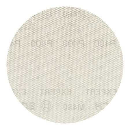 Siatka szlifierska EXPERT M480 do szlifierek mimośrodowych 125 mm, G 400, 5 szt.