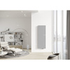 Grzejnik dekoracyjny Kermi®Bryce® Mono 1800x150x103, 586W podłącz. 99, RAL 9016 SG