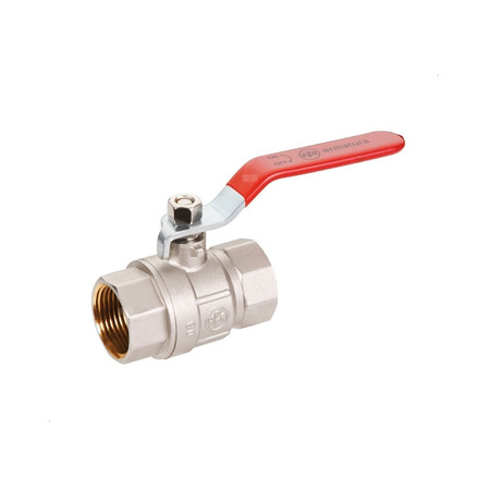 Zawór kulowy KFA Armatura mosiądz, PN 20 3/8'' GW, uchwyt: rączka