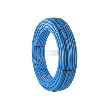 Rura wodociągowa ciśnieniowa  PE80 25 x 2,3/100 PN 12,5 SDR 11 niebieska
