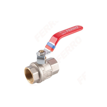 Zawór kulowy FERRO F-POWER 3/8'' GW, uchwyt: dźwignia