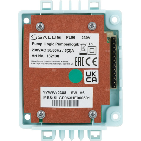 Moduł sterowania pompą lub kotłem do listwy KL06-M SALUS PL06
