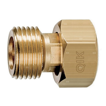 Półśrubunek mosiężny QIK 1/2''x1/2'' (GW-GZ)