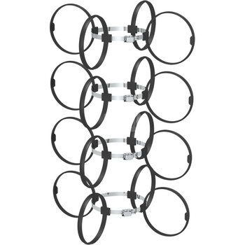 Zestaw 4 obejm montażowych pp-flex fi100mm