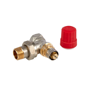 Zawór grzejnikowy termostatyczny DANFOSS z nastawą wstępną (bez ograniczenia skoku), połączenie 1/2'' (stan surowy)