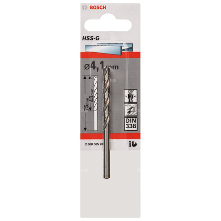 WIERTŁO STAND. HSS-G 135 '4,1/43MM