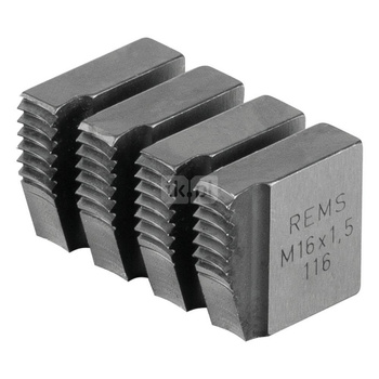 Noże gwintujące M 16 x 1,5, Zestaw REMS