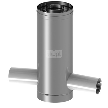 Trójnik JEREMIAS CLV17 225/450 mm x 80/125 mm x 80/125 mm