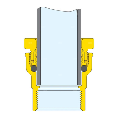 Złączka 1 1/2" F.50 - z gwintem wewnętrznym