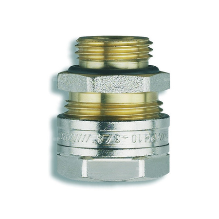 Śrubunek przejściowy KERMI x-net, 1/2'' x 12 (GZ x nakrętka)